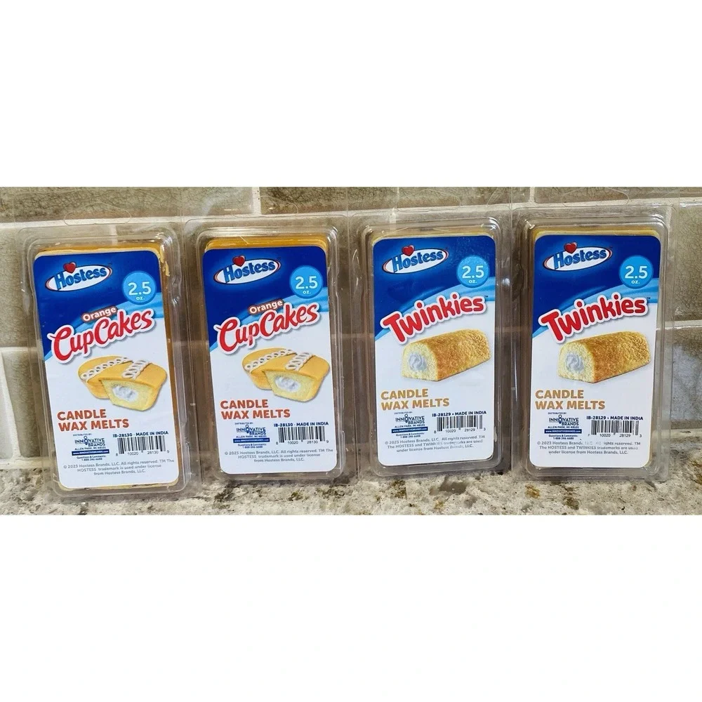 RARE Hostess Wax Melts Bundle: (2) Twinkies & (2) Orange Cupcakes Discontinued